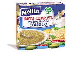 MELLIN PAPPA COMPLETA CONIGLIO 250 G 2 PEZZI - Farmacia Del Monaco