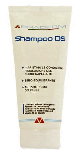 SHAMPOO DS 200 ML BRADERM - Farmacia Del Monaco