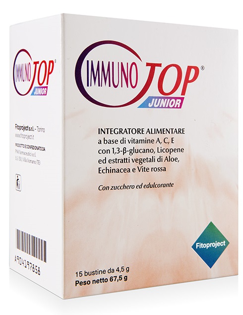IMMUNOTOP JUNIOR 15 BUSTINE DA 4,5 G - Farmacia Del Monaco