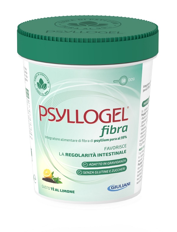 PSYLLOGEL FIBRA TE LIMONE VASO 170 G - Farmacia Del Monaco