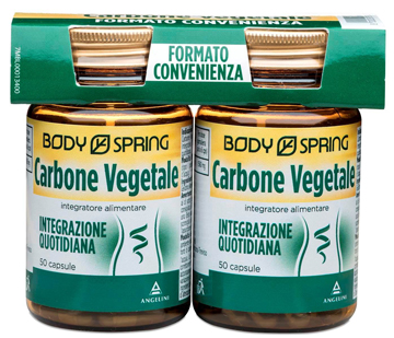 BODY SPRING BIPACK OS CARBONE VEGETALE 50CPS - Farmacia Del Monaco