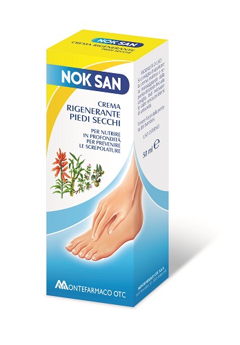 NOK SAN CREMA RIGENERANTE PIEDI SECCHI 50 ML - Farmacia Del Monaco