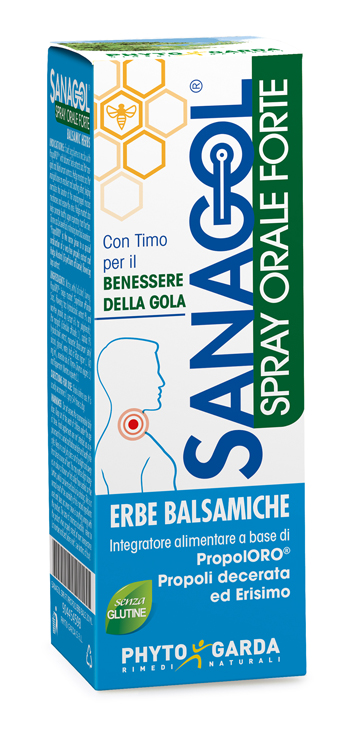 SANAGOL SPRAY FORTE ERBE BALSAMICHE 20 ML - Farmacia Del Monaco