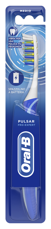 ORALB PULSAR PRO EXPERT SPAZZOLINO MANUALE - Farmacia Del Monaco