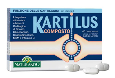 KARTILUS COMPOSTO 40 COMPRESSE - Farmacia Del Monaco