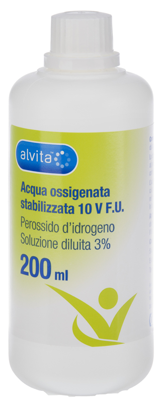 ALVITA ACQUA OSSIGENATA 10 VOLUMI 100 ML - Farmacia Del Monaco