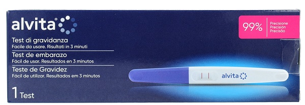 TEST DI GRAVIDANZA ALVITA 1 PEZZO - Farmacia Del Monaco