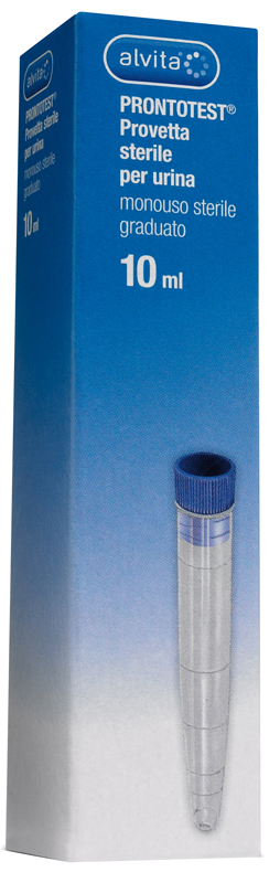 PROVETTA PER URINA ALVITA PRONTOTEST GRADUATA 10ML - Farmacia Del Monaco