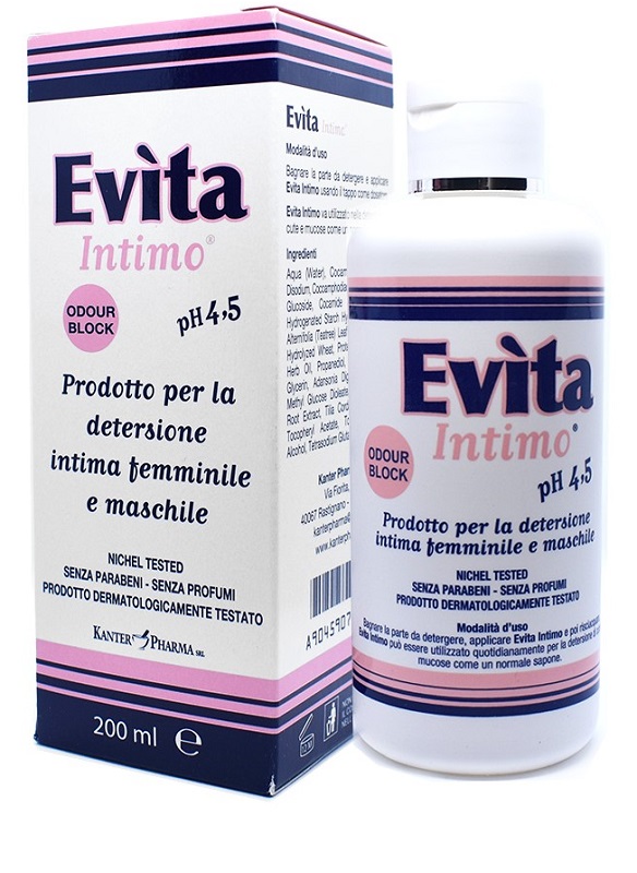 EVITA INTIMO DETERGENTE 200 ML - Farmacia Del Monaco