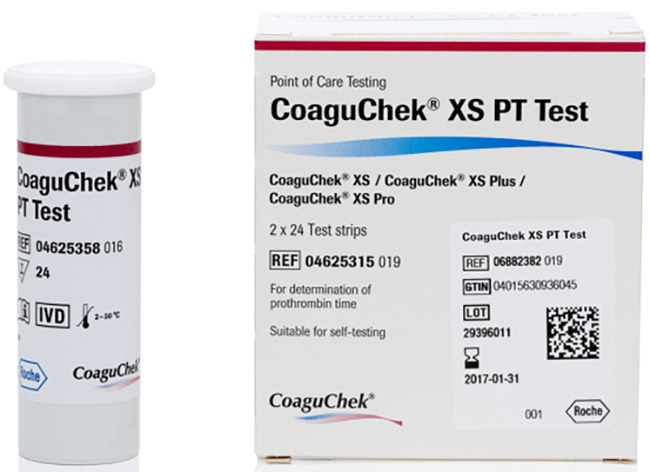 STRISCE REATTIVE PER APPARECCHIO AUTODIAGNOSTICO COAGUCHEK XS PT TEST 2X24 PEZZI - Farmacia Del Monaco