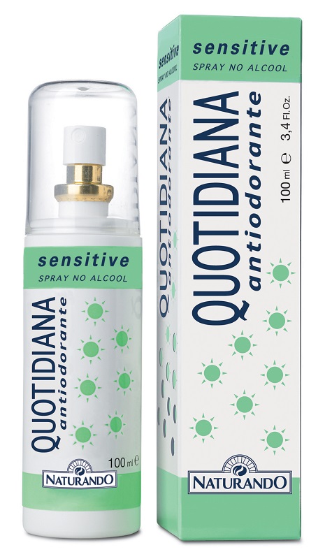 QUOTIDIANA ANTIODORANTE SPRAY SENSITIVE 100 ML - Farmacia Del Monaco