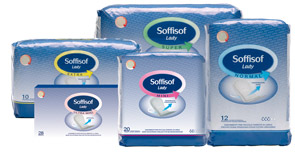 PANNOLONE PER INCONTINENZA CON PROTEZIONI DISCRETE MORBIDE E ANATOMICHE CON NUCLEO SUPER ASSORBENTE E UNO SPECIALE FILTRANTE ESTERNO TRASPIRANTE SOFFISOF LADY NORMALE 12 PEZZI - Farmacia Del Monaco