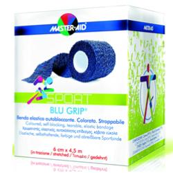 BENDA ELASTICA AUTOBLOCCANTE MASTER-AID BLUGRIP 6X4,5 - Farmacia Del Monaco
