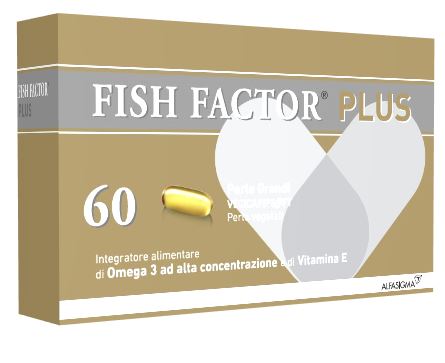 FISH FACTOR PLUS 60 PERLE GRANDI - Farmacia Del Monaco