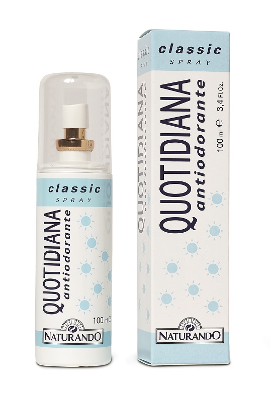 QUOTIDIANA ANTIODORANTE SPRAY CLASSIC 100 ML - Farmacia Del Monaco