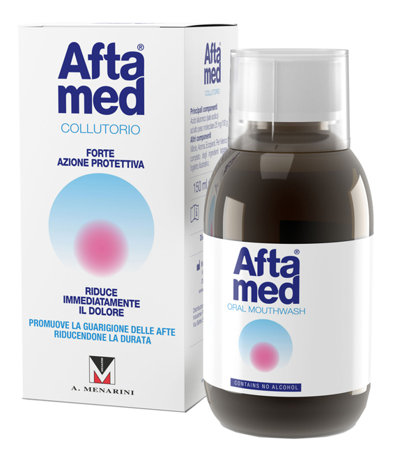 COLLUTORIO AFTAMED 150 ML - Farmacia Del Monaco