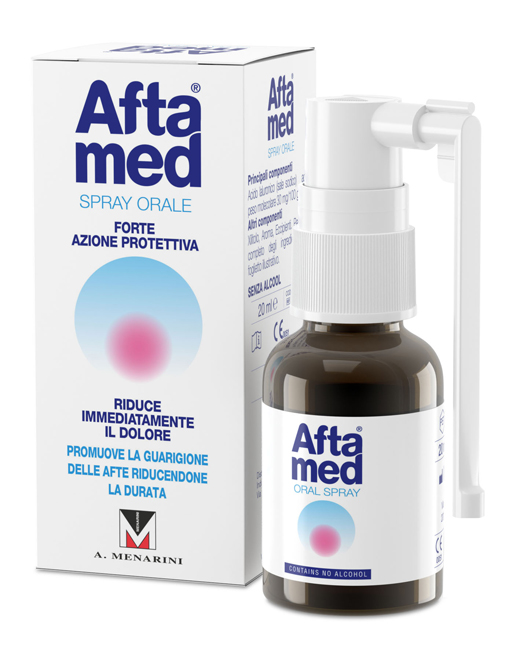 AFTAMED SPRAY FLACONE 20 ML - Farmacia Del Monaco