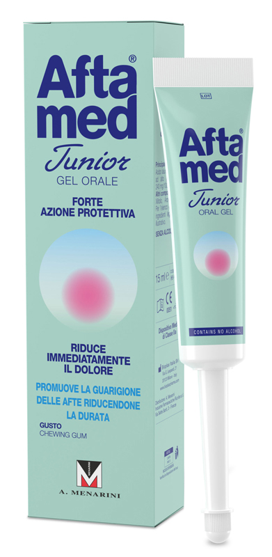 GEL AFTAMED JUNIOR ACIDO IALURONICO 15 ML - Farmacia Del Monaco