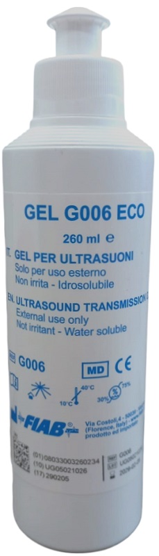 GEL PER APPARECCHI AD ULTRASUONI 260 ML - Farmacia Del Monaco