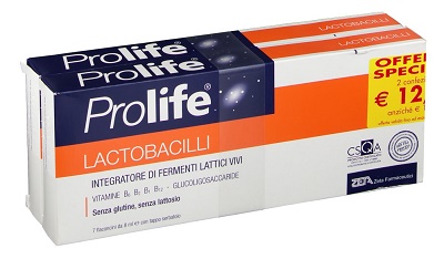 PROLIFE LACTOBACILLI DUE CONFEZIONI DA 7 FLACONCINI DA 8 ML - Farmacia Del Monaco