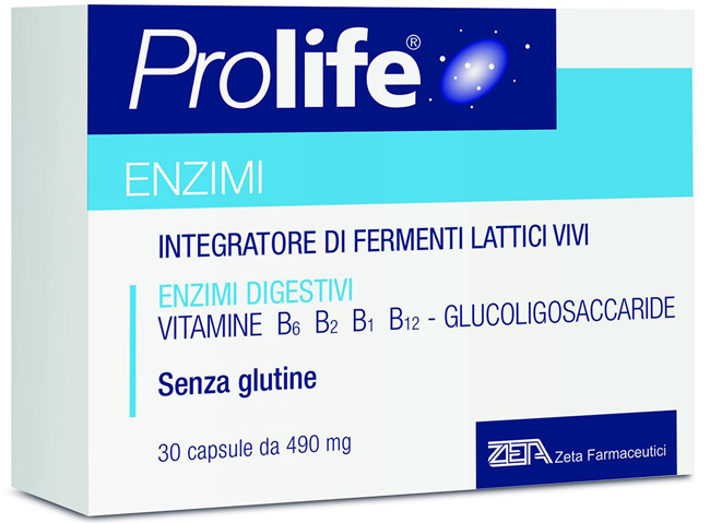 PROLIFE ENZIMI 30 CAPSULE - Farmacia Del Monaco