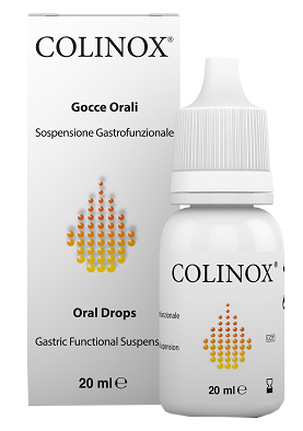 COLINOX SOSPENSIONE GASTROFUNZIONALE GOCCE OROSOLUBILI TRATTAMENTO METEORISMO AEROFAGIA COLICHE GASSOSE 20 ML - Farmacia Del Monaco
