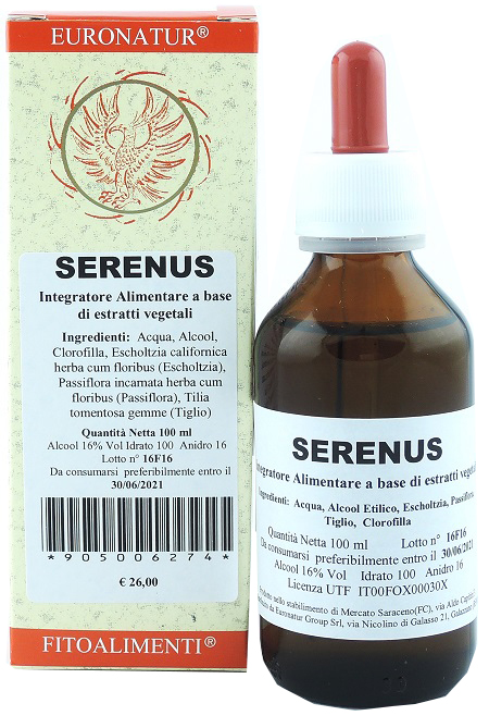 SERENUS GOCCE 100 ML - Farmacia Del Monaco