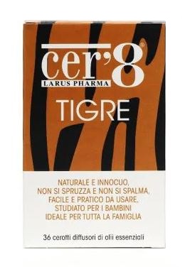 CER'8 TIGRE CUSCINETTO ADESIVO 36 PEZZI - Farmacia Del Monaco