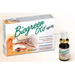 SOLUZIONE OTOLOGICA BIOGREEN OTO SPRAY RIMOZIONE E DISSOLUZIONE CERUME 13 ML - Farmacia Del Monaco
