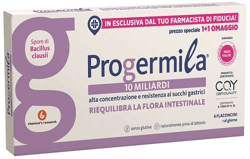 PROGERMILA 10 MILIARDI 6 FLACONCINI 10 ML - Farmacia Del Monaco