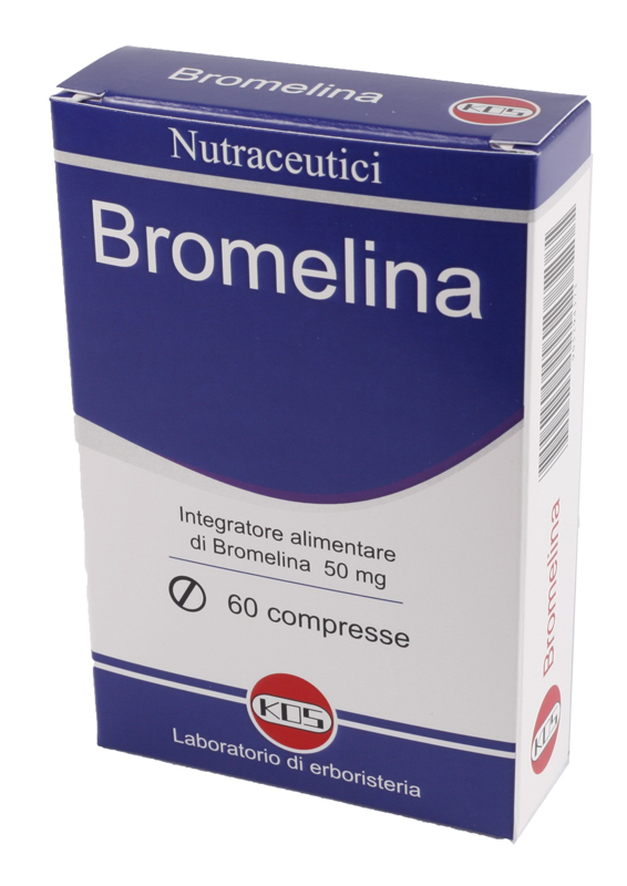 BROMELINA 60 COMPRESSE - Farmacia Del Monaco