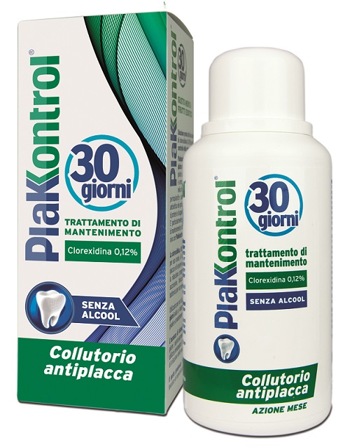 PLAKKONTROL 30 GIORNI COLLUTORIO 250 ML - Farmacia Del Monaco