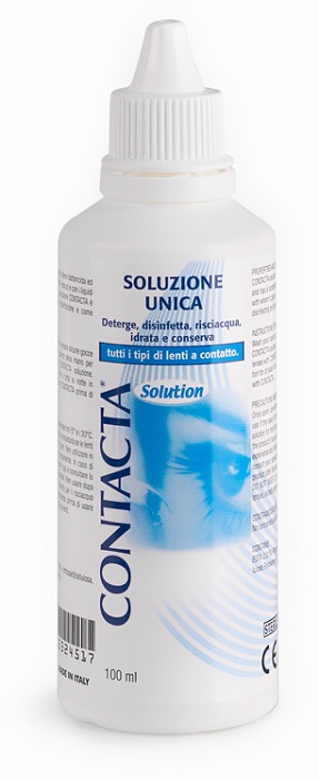 SOLUZIONE UNICA ISOTONICA CONTACTA 100 ML - Farmacia Del Monaco
