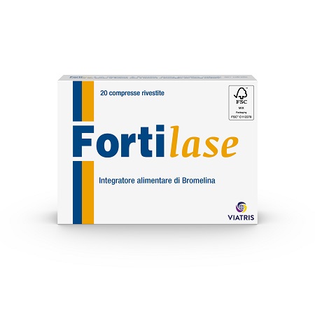 FORTILASE 20 COMPRESSE - Farmacia Del Monaco