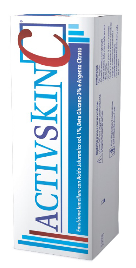 EMULSIONE IAMELLARE ACTIV SKIN CON ACIDO JALURONICO 1% BETA GLUCANO 3% E ARGENTO CITRATO 30 ML - Farmacia Del Monaco