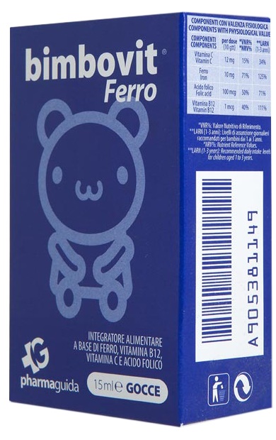 BIMBOVIT FERRO GOCCE 15 ML - Farmacia Del Monaco