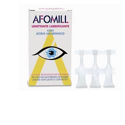AFOMIL UMETTANTE LUBRIFICANTE GOCCE OCULARI 10 FIALE 0,5 ML - Farmacia Del Monaco