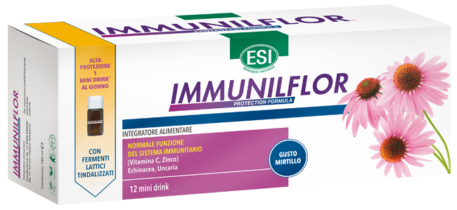 ESI IMMUNILFLOR MINI DRINK 12 MINI DRINK - Farmacia Del Monaco