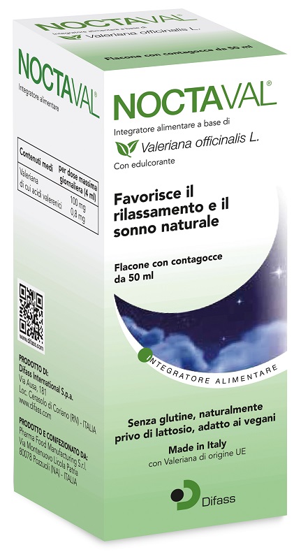 NOCTAVAL GOCCE 50 ML - Farmacia Del Monaco