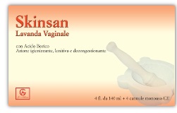 SKINSAN LAVANDA VAGINALE 4 FLACONI 140 ML + 4 CANNULE VAGINALI MONOUSO IN BLISTER - Farmacia Del Monaco