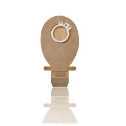SACCA PER ILEOSTOMIA SISTEMA A 2 PEZZI SENSURA CLICK APERTA RICOPERTA IN TNT FORO 60MM CAPACITA' 650ML 30 PEZZI - Farmacia Del Monaco