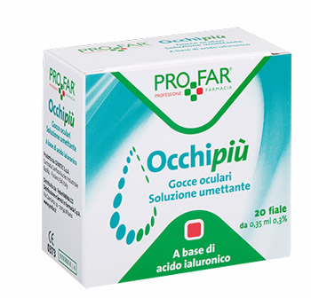 OCCHIPIU' GOCCE UMETTANTI 20FL DA 0,35 ML PROFAR - Farmacia Del Monaco