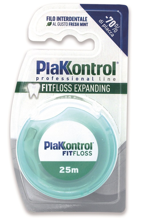 PLAKKONTROL FIT FLOSS FILO 25 M - Farmacia Del Monaco