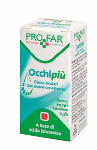 OCCHIPIU' GOCCE UMETTANTI 1 FLACONE DA 10 ML PROFAR - Farmacia Del Monaco