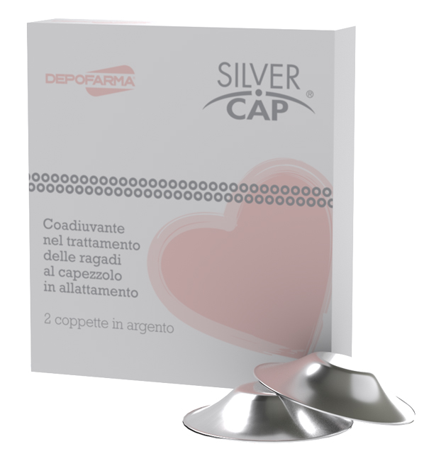 SILVER CAP COPPETTE IN ARGENTO COPRI CAPEZZOLI PER ALLATTAMENTO 2 PEZZI - Farmacia Del Monaco
