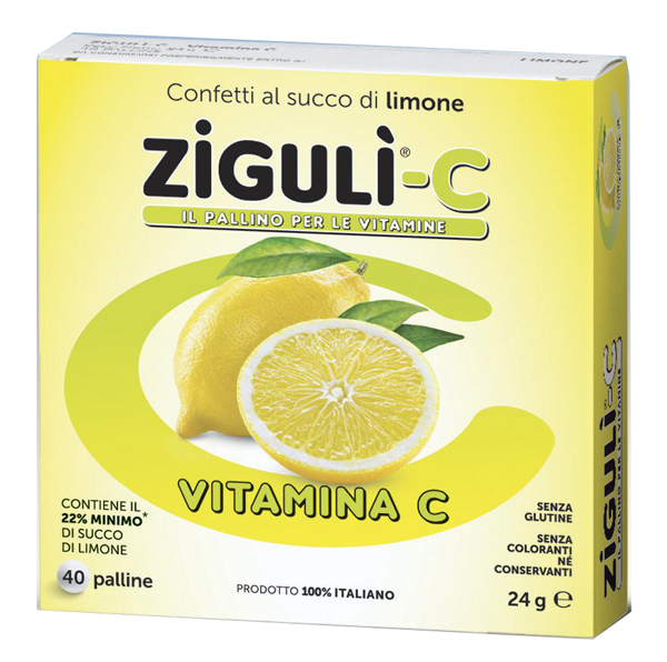 ZIGULI C LIMONE 40 CONFETTI 24 G - Farmacia Del Monaco