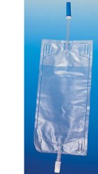 SACCA PER URINA DA GAMBA IN PVC CON TUBO DI SCARICO LUNGHEZZA 35CM PER COLLEGAMENTO AL POLPACCIO CAPACITA' 750ML COMPLETO DI VALVOLA ANTIREFLUSSO CONFEZIONE DA 30 PEZZI - Farmacia Del Monaco
