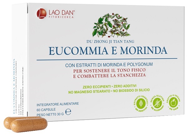 EUCOMMIA MORINDA 60 CAPSULE - Farmacia Del Monaco