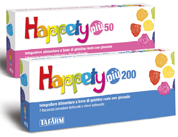 HAPPETY PIU 200 7 FLACONCINI 200 MG - Farmacia Del Monaco