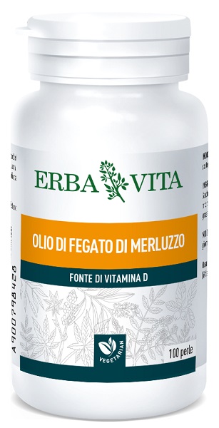 OLIO FEGATO MERLUZZO 100 PERLE 453 MG - Farmacia Del Monaco
